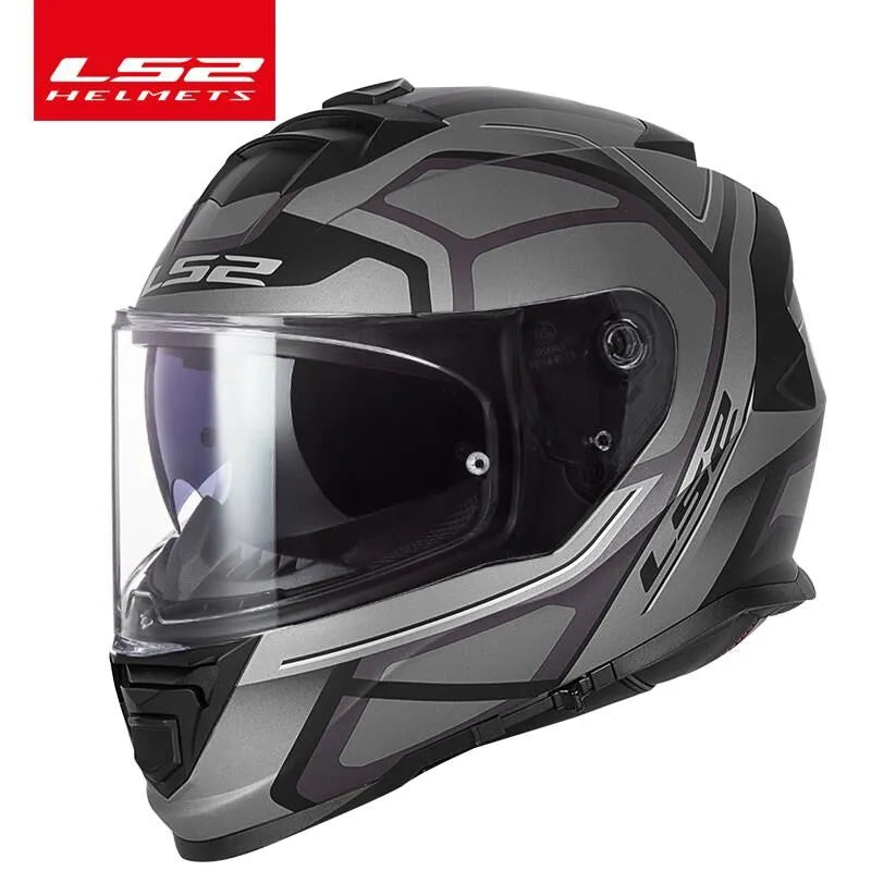 Original LS2 FF800 motorcycle helmet ls2 STORM full face Helmet kaciga casco moto capacete with fog-free system