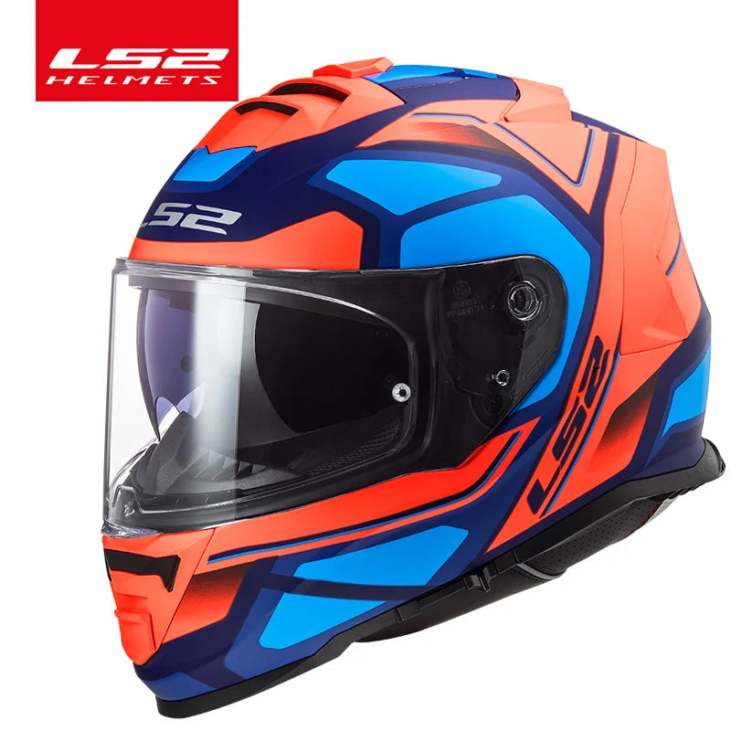 Original LS2 FF800 motorcycle helmet ls2 STORM full face Helmet kaciga casco moto capacete with fog-free system