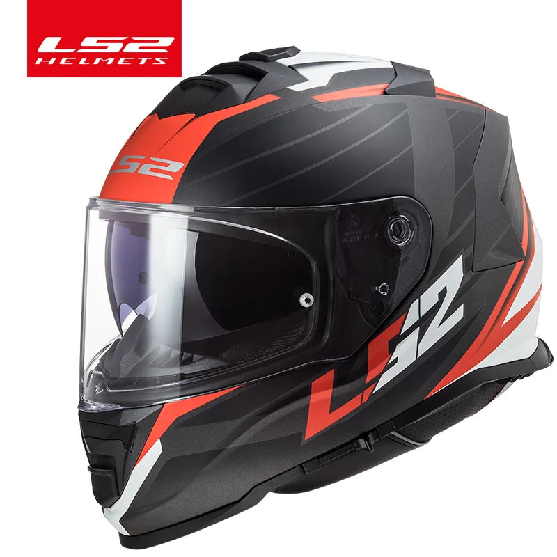 Original LS2 FF800 motorcycle helmet ls2 STORM full face Helmet kaciga casco moto capacete with fog-free system