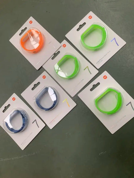 Original Official Strap Xiaomi Band 7 Wristband Silicone Replaceable Strap For xiaomi mi smart band 7