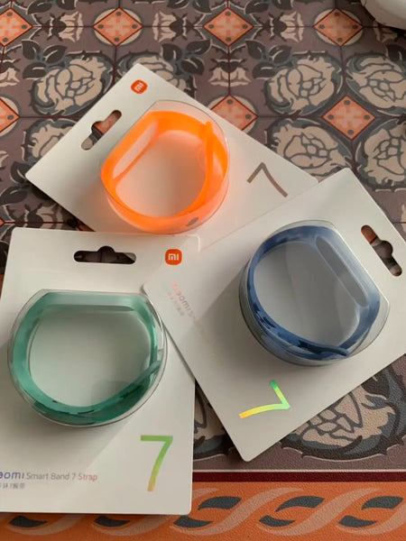 Original Official Strap Xiaomi Band 7 Wristband Silicone Replaceable Strap For xiaomi mi smart band 7