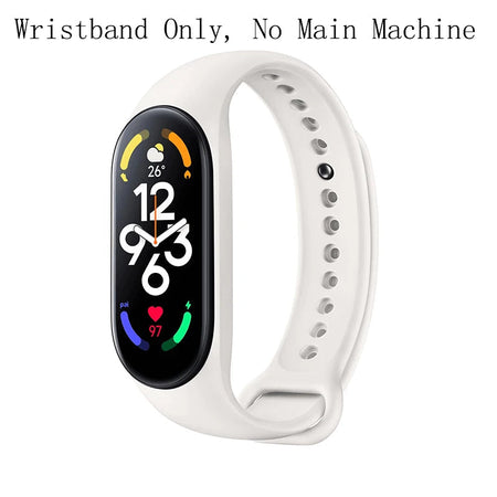 Original Official Strap Xiaomi Band 7 Wristband Silicone Replaceable Strap For xiaomi mi smart band 7