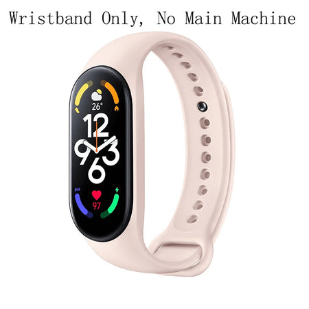 Original Official Strap Xiaomi Band 7 Wristband Silicone Replaceable Strap For xiaomi mi smart band 7