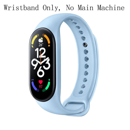 Original Official Strap Xiaomi Band 7 Wristband Silicone Replaceable Strap For xiaomi mi smart band 7