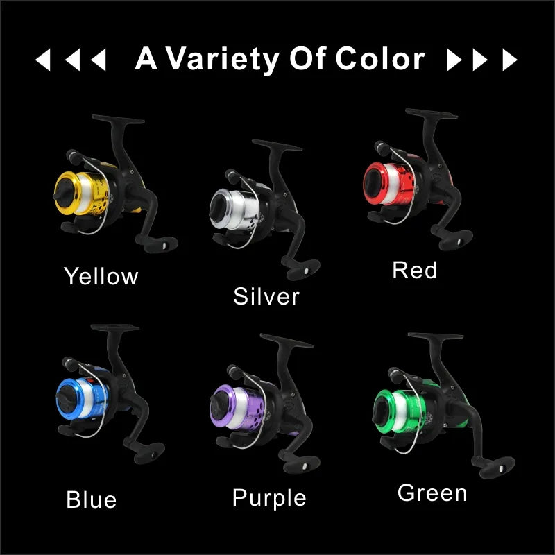 ORJD Mini Ultra Light Spinning Reel Max Drag Fishing Wheel Stainless Steel Metal Spool Wheel Saltwater Fishing Track Accessories