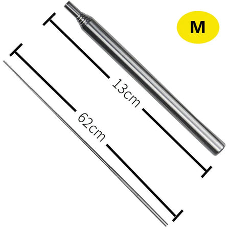 Outdoor Camping Blow Fire Tube Blowpipe Collapsible High Effective Tiny Beach Garden Tool Camping Equipment Blowing Fire Stick