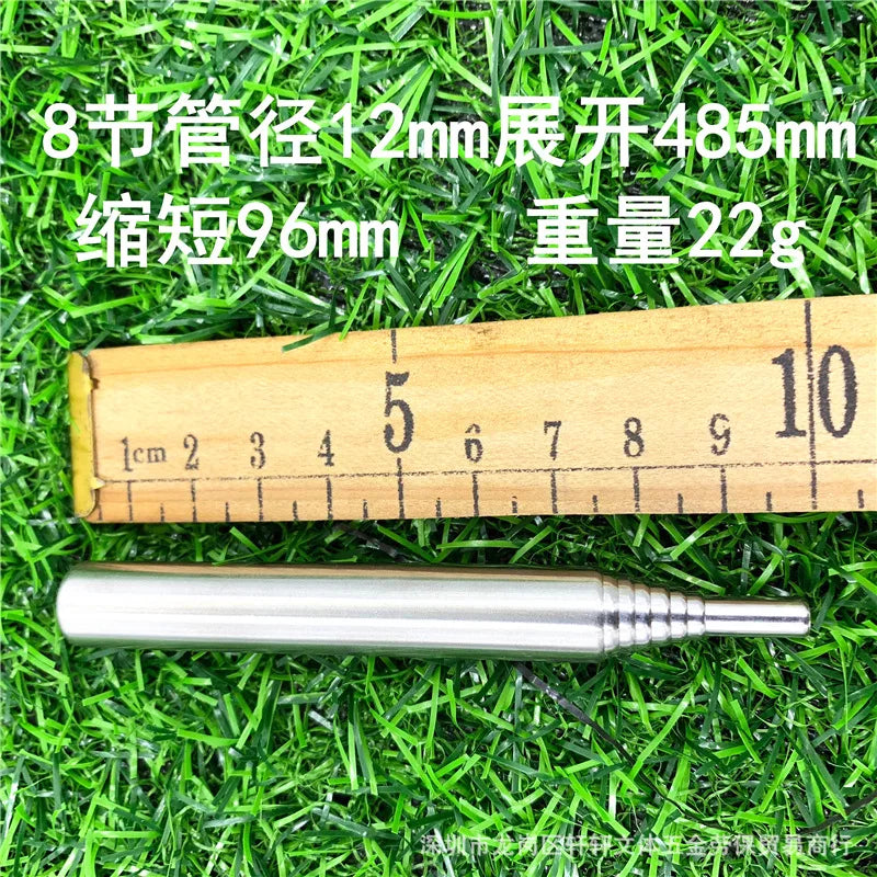 Outdoor Camping Blow Fire Tube Blowpipe Collapsible High Effective Tiny Beach Garden Tool Camping Equipment Blowing Fire Stick