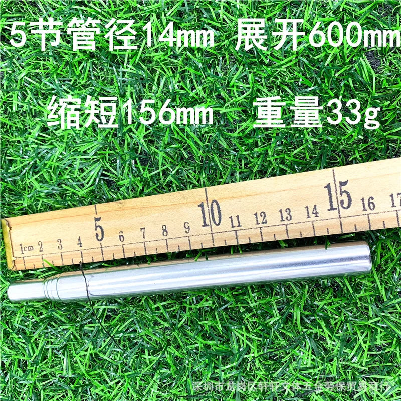 Outdoor Camping Blow Fire Tube Blowpipe Collapsible High Effective Tiny Beach Garden Tool Camping Equipment Blowing Fire Stick