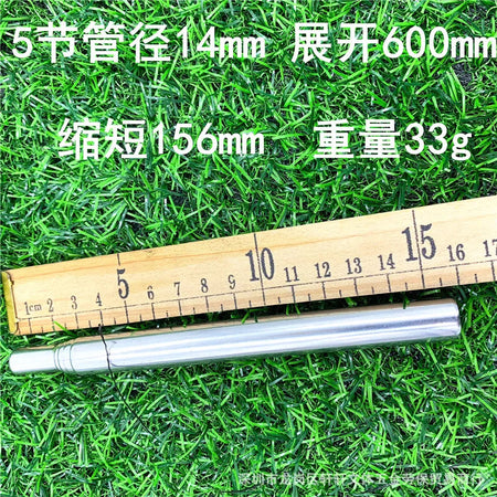 Outdoor Camping Blow Fire Tube Blowpipe Collapsible High Effective Tiny Beach Garden Tool Camping Equipment Blowing Fire Stick