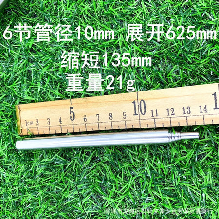 Outdoor Camping Blow Fire Tube Blowpipe Collapsible High Effective Tiny Beach Garden Tool Camping Equipment Blowing Fire Stick