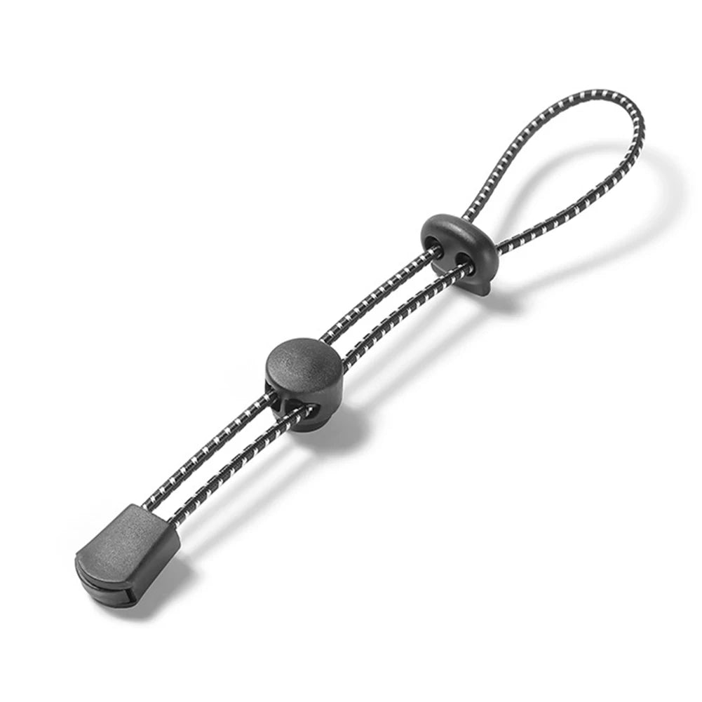 Outdoor Essentials Backpack Walking Stick Holder &amp;amp; Elastic Rope Set Silver