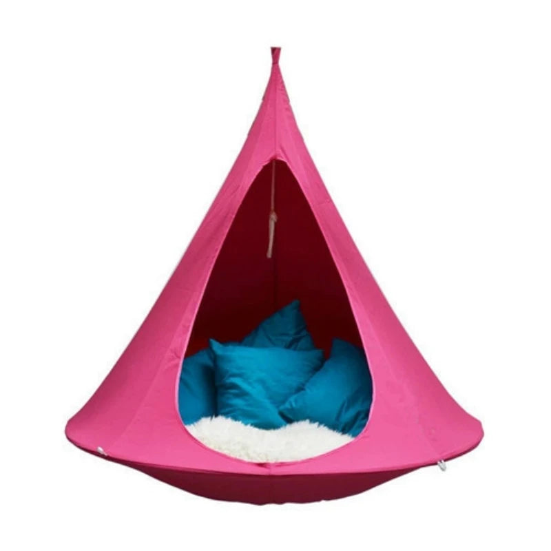 Outdoor Travel Camping Hanging Tree Hammock Indoor Children's Play Swing Hanging Chair Waterproof Tent
