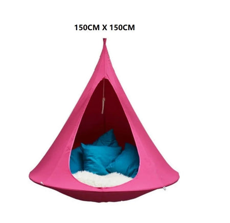 Outdoor Travel Camping Hanging Tree Hammock Indoor Children's Play Swing Hanging Chair Waterproof Tent