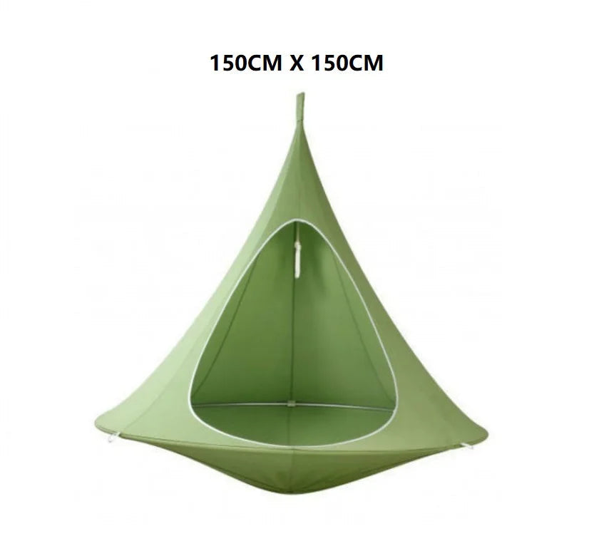 Outdoor Travel Camping Hanging Tree Hammock Indoor Children's Play Swing Hanging Chair Waterproof Tent