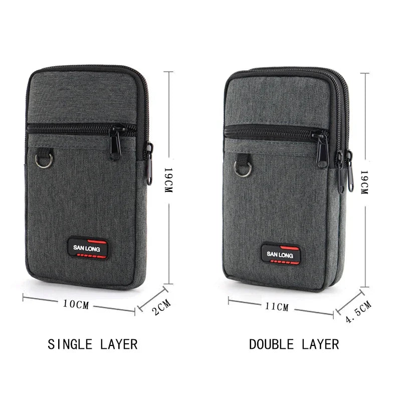 Outdoor Waterproof Waist Bag - Unisex Hiking Fanny Pack for Phones - Lightweight &amp;amp; Durable