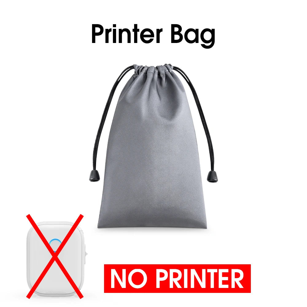 P12 Mini Label Printer Portable Thermal Printer P12 Bluetooth Wireless Adhesive Label Maker or 1PK Continues Label Tape Sticker