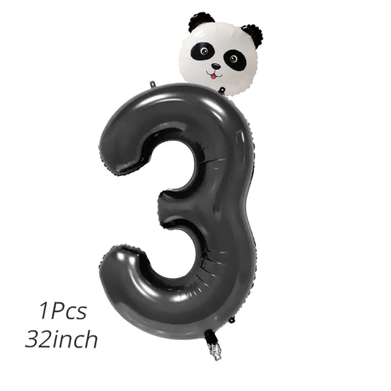 Panda Birthday Party Balloon Decoration 3 / other