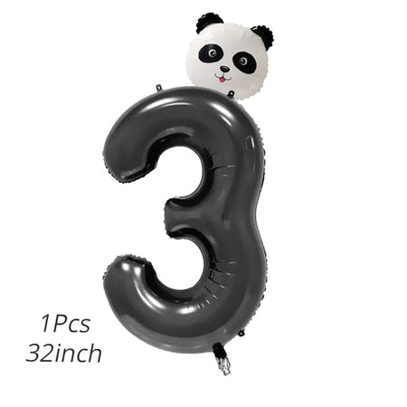 Panda Birthday Party Balloon Decoration 3 / other