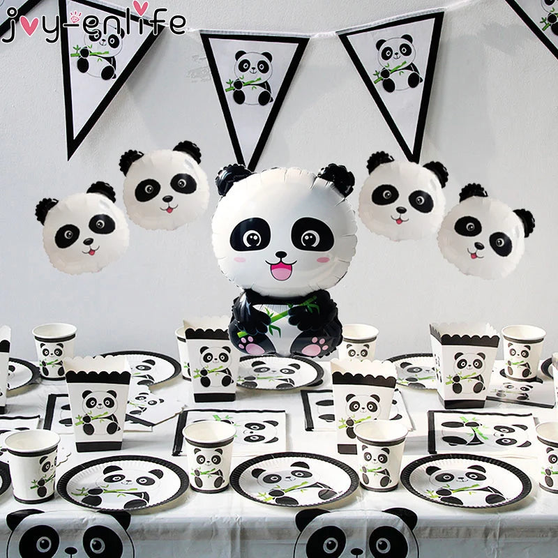 Panda Birthday Party Balloon Decoration