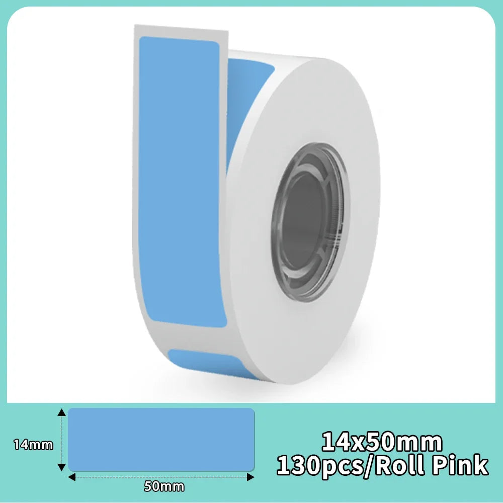 Phomemo Q30 Paper Sticker Wireless Label Printer Pocket Handheld Printer Thermal Price Label Sticker Marker Home Office Use 1PK Blue 14x50