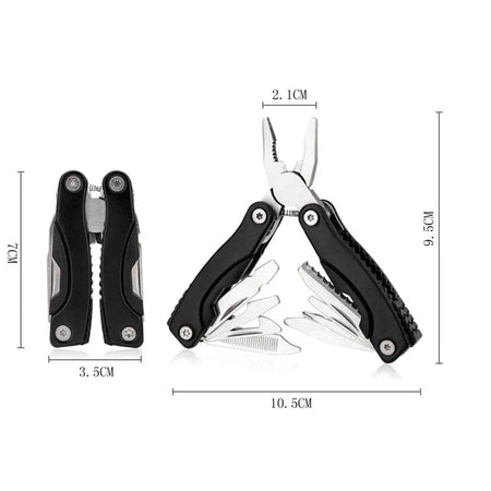 Pocket Mini Pliers Knife Screwdriver Folding small Multitool Opener Nail File precision Pliers Hand Tools Outdoor Emergency Tool