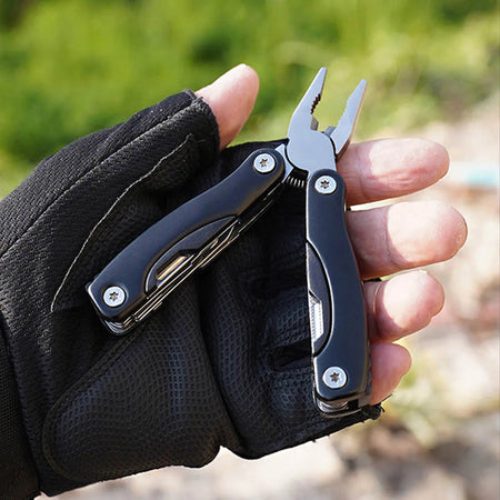 Pocket Mini Pliers Knife Screwdriver Folding small Multitool Opener Nail File precision Pliers Hand Tools Outdoor Emergency Tool
