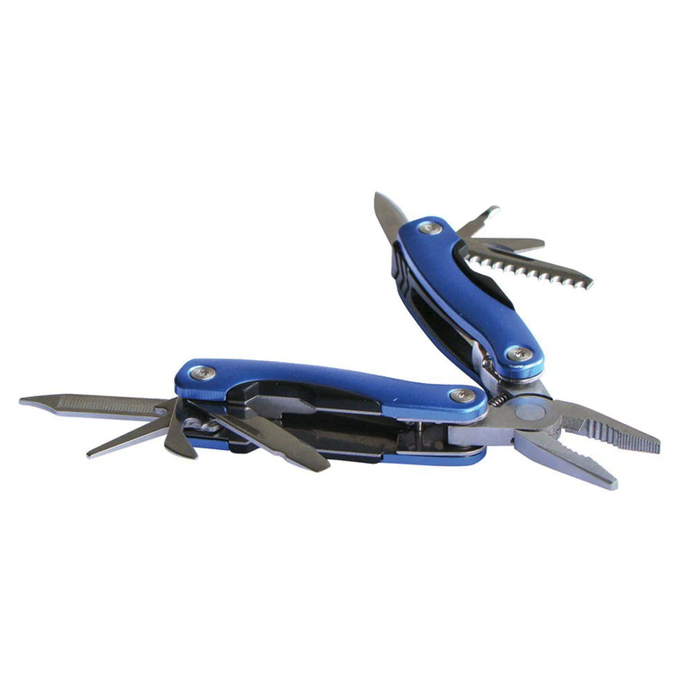 Pocket Mini Pliers Knife Screwdriver Folding small Multitool Opener Nail File precision Pliers Hand Tools Outdoor Emergency Tool blue