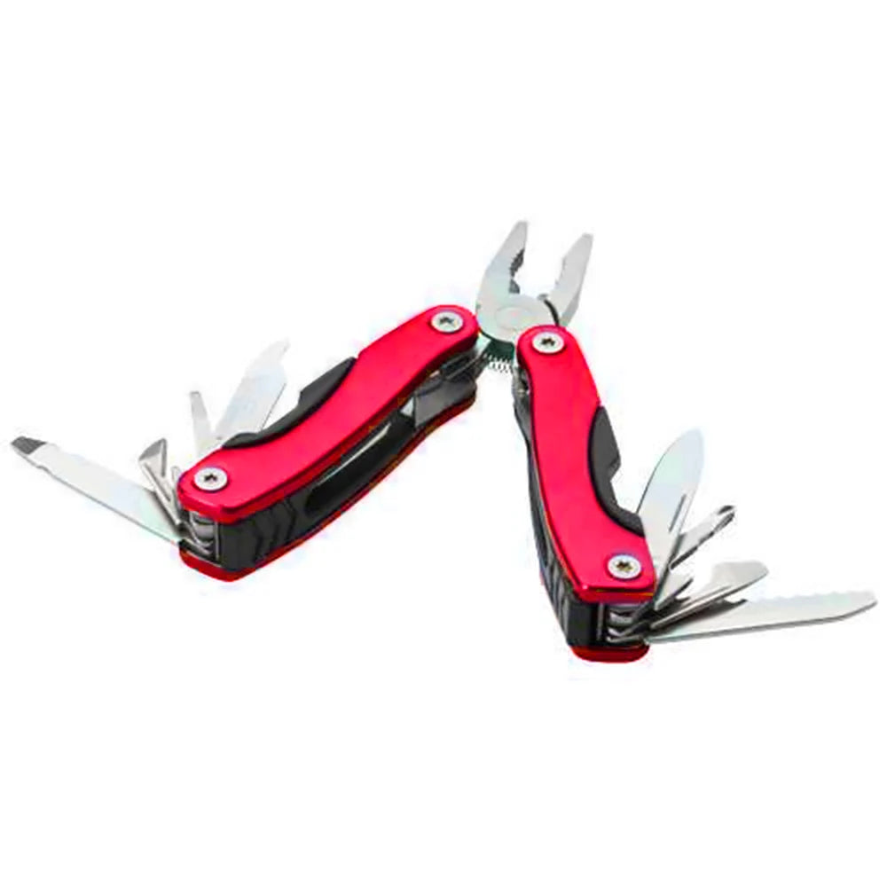 Pocket Mini Pliers Knife Screwdriver Folding small Multitool Opener Nail File precision Pliers Hand Tools Outdoor Emergency Tool Red