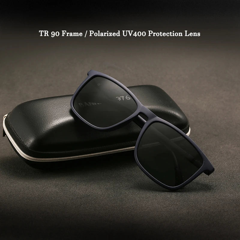 Polarized TR90 Sunglasses for Men &amp;amp; Women with UV400 Protection