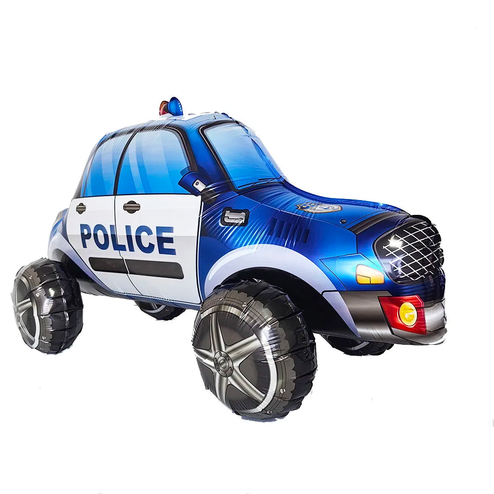 Police Truck Foil Balloon | Boys Birthday Party Decoration