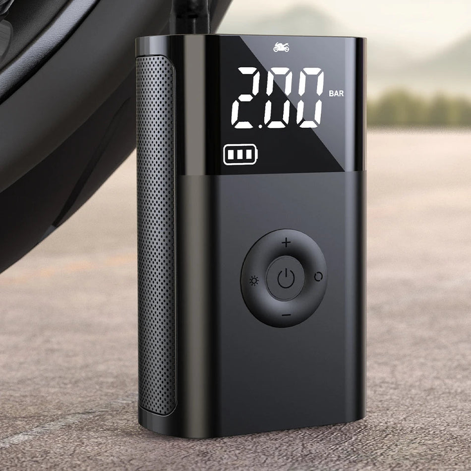 Portable Air Compressor Car Tire Inflator Pump Smart Electric Inflator 150psi Fast Inflation Suitable for Motorcycle Bikes Car