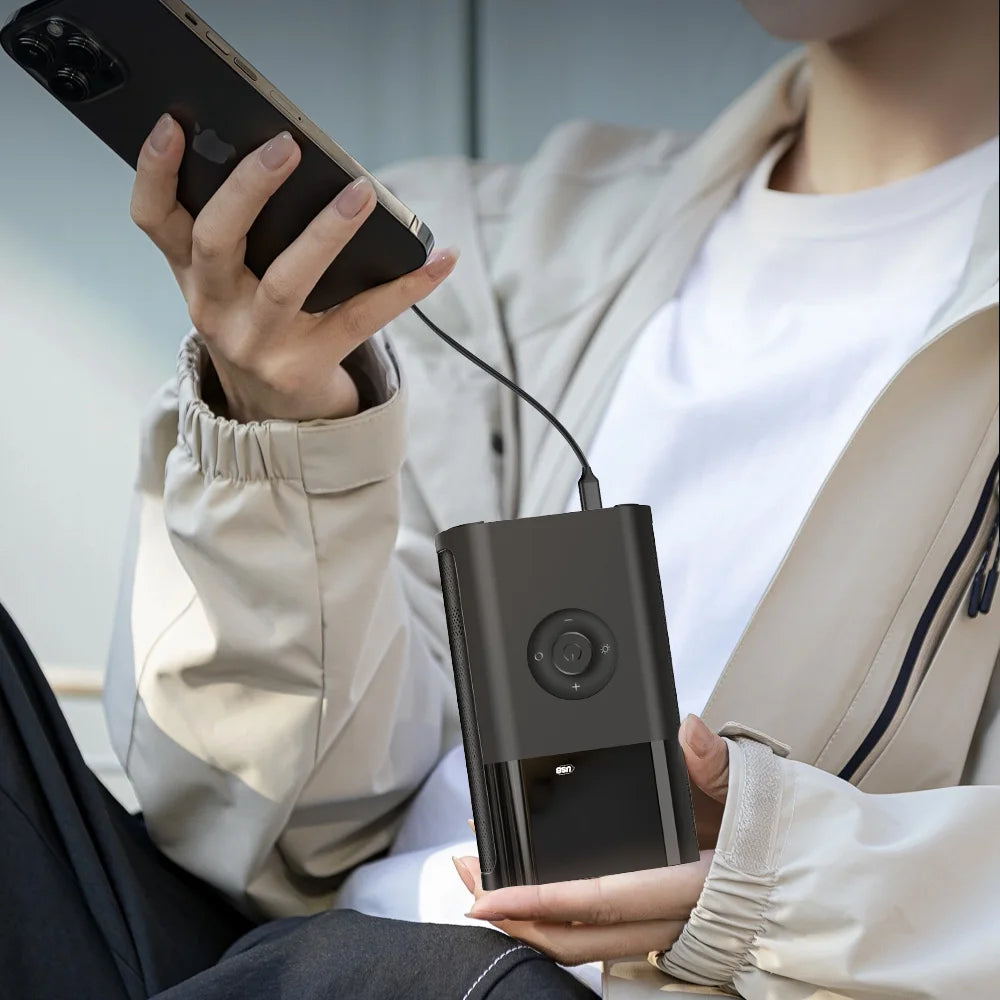 Portable Air Compressor Car Tire Inflator Pump Smart Electric Inflator 150psi Fast Inflation Suitable for Motorcycle Bikes Car