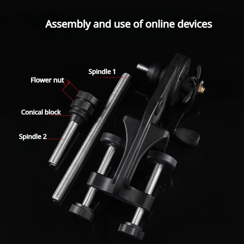 Portable Fishing Line Spool Winder Fishing Gear Baitcasting Fishing Spinning Reel Spooler Fishing Tackle Wire Changer Equipment