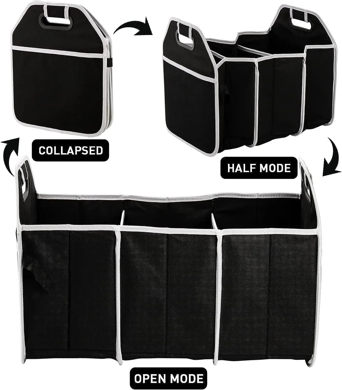 Portable Foldable Car Trunk Organizer pocket Storage Box Car Trunk Cargo Storage Bag Auto Interior Stowing Tidying Container Bag