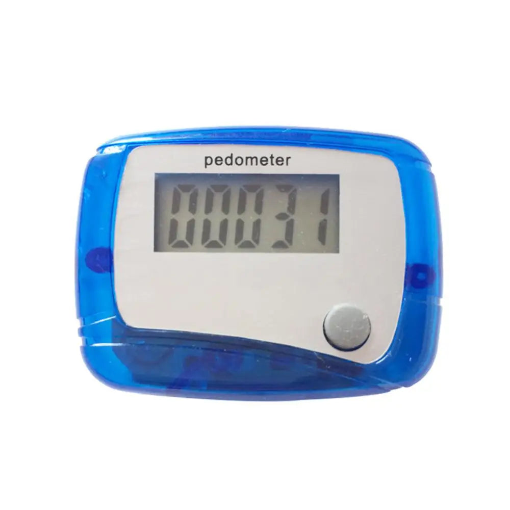 Portable Mini Digital LCD Pedometer - Step Counter &amp;amp; Calories Tracker