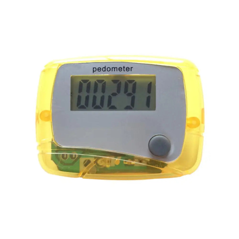 Portable Mini Digital LCD Pedometer - Step Counter &amp;amp; Calories Tracker