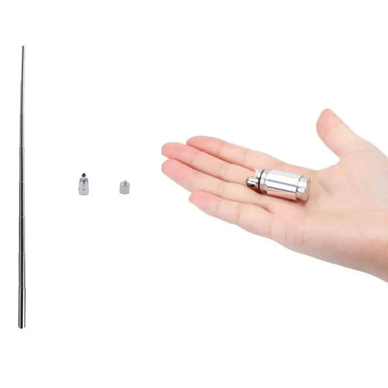 Portable Stainless Steel Outdoor Survival Blow Fire Tube