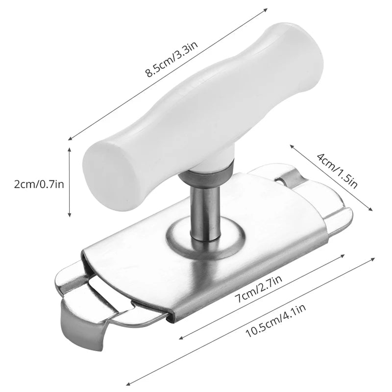 Powerful Jar Opener Tool for Weak Hands &amp;amp; Seniors | Easy Lid Opening &amp;amp; Adjustable Design WHITE