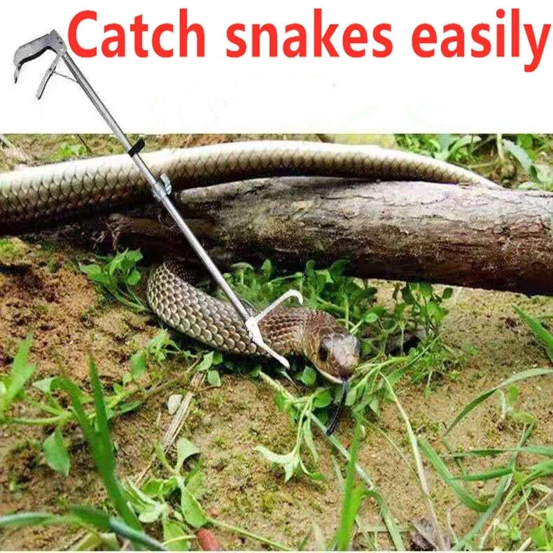 Professional Stainless Steel Snake Tongs