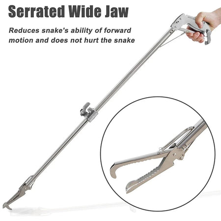 Professional Stainless Steel Snake Tongs