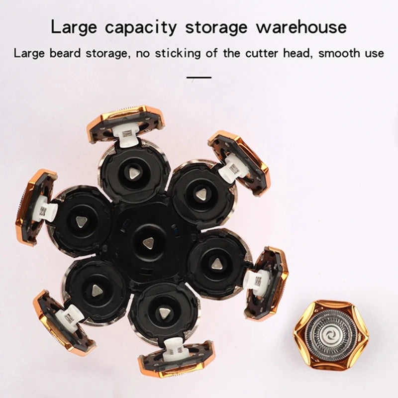 Quality Blade 5/7/9D Cutter Floating Head Waterproof Stainless Steel Electric Razor For Men Shaver Replacement Blade