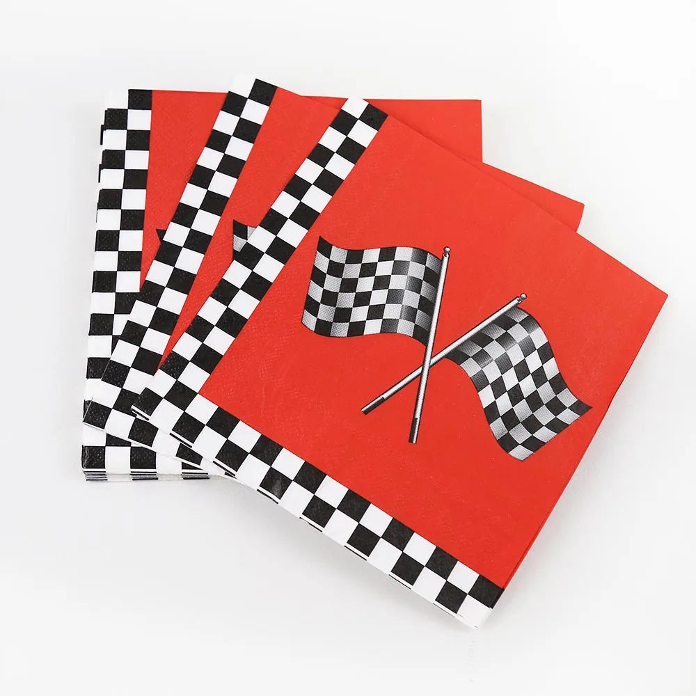 &amp;quot;Race Car Birthday Party Supplies Tableware Set -