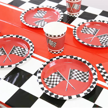 &amp;quot;Race Car Birthday Party Supplies Tableware Set -