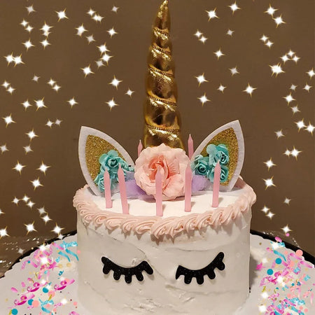 Rainbow Unicorn Birthday Supplies Set