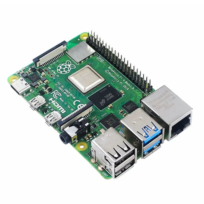 Raspberry Pi 4 Model B 1 2 4 8 GB RAM Cortex-A72 ARM v8 64-bit SoC 1.5GHz Gigabit Ethernet WiFi BLE 4K Video RPi 4B Pi4