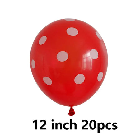 Red Black Ladybug Balloons &amp;amp; 32 Inch Red Number Set
