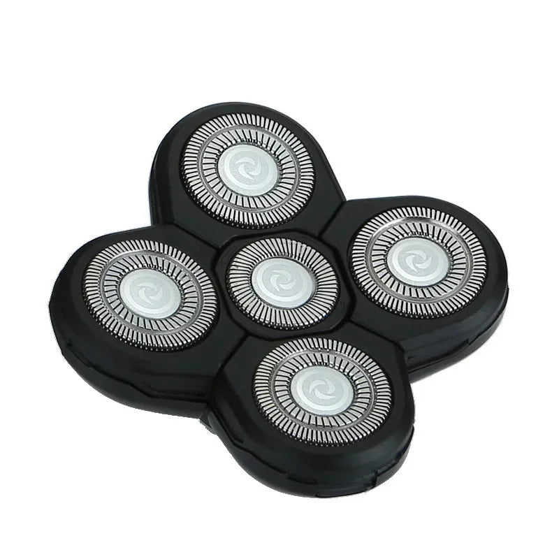 Replacement Electric Shaver Head Nose Trimmer Sideburns Knife Facial Cleansing Sponge Brush Independently Cutter Floating Head