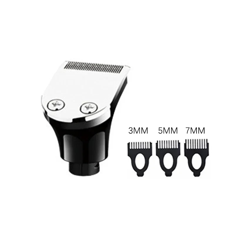 Replacement Electric Shaver Head Nose Trimmer Sideburns Knife Facial Cleansing Sponge Brush Independently Cutter Floating Head Head-02