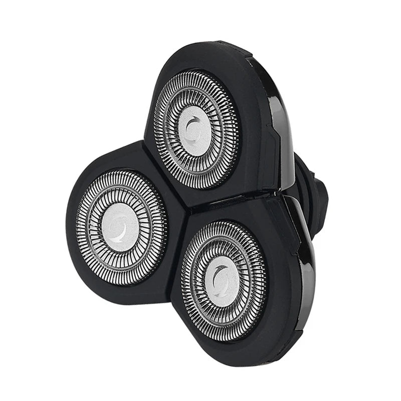 Replacement Electric Shaver Head Nose Trimmer Sideburns Knife Facial Cleansing Sponge Brush Independently Cutter Floating Head Head-05