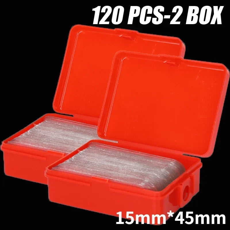 Reusable Super Strong Double Sided Adhesive Tape Nano Transparent Wall Stickers Water Proof Household Products Adhesives 120PCS-2 BOX